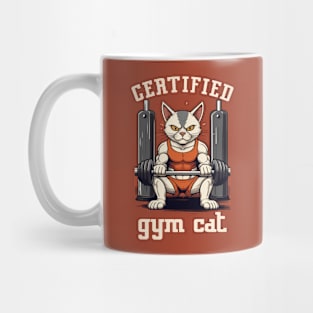 Certified Gym Cat Mug